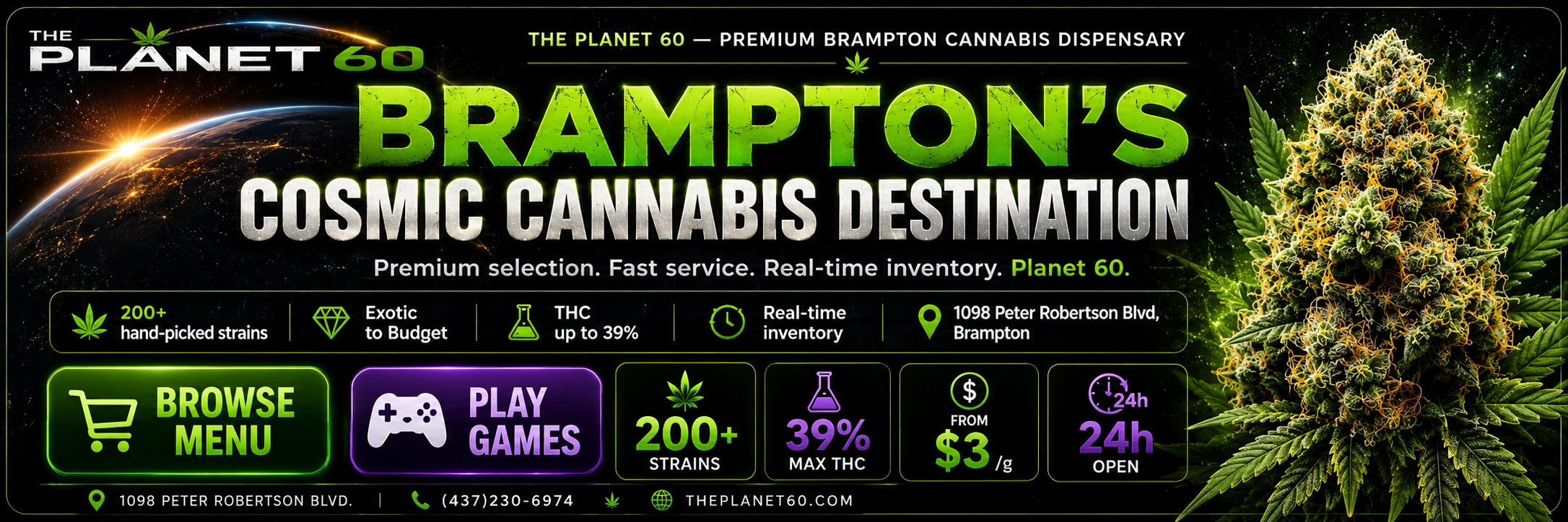 Cannabis Dispensary Near Me โ Brampton